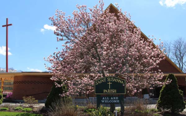 Church in Spring